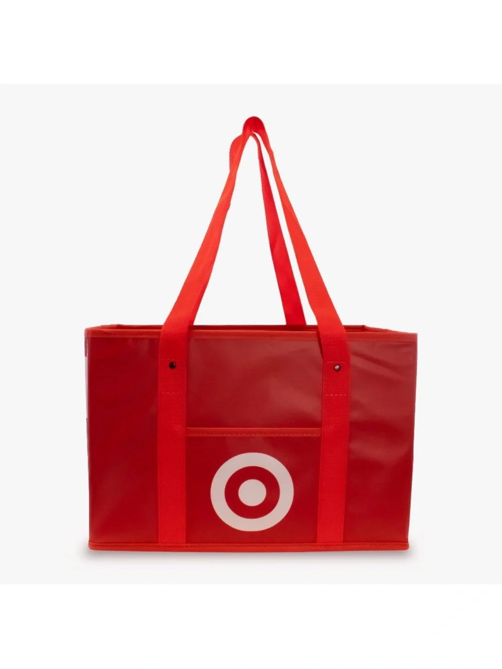 Target Red Logo Collapsible Storage Tote, Reusable, New!